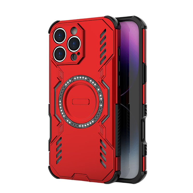 Mecha Magnetic Case – Strong Grip, Lasting Colors, Full Protection