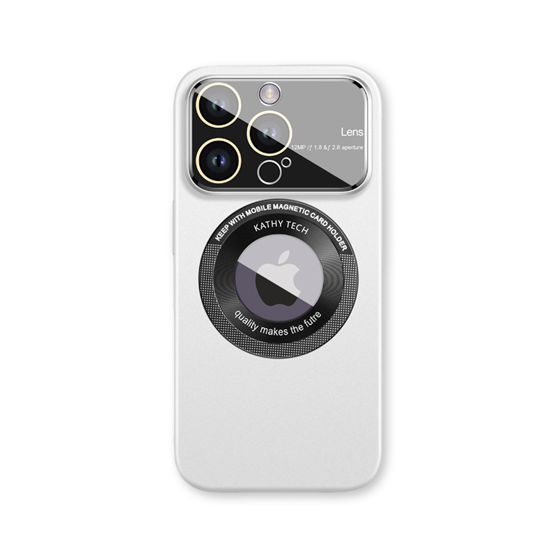 Large Window iPhone Case with Lens Protection – Anti-Fingerprint Full-Body Drop Cover