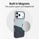 iPhone 17 Pro Max Fabric Vegan Leather MagSafe Case JOYKASE