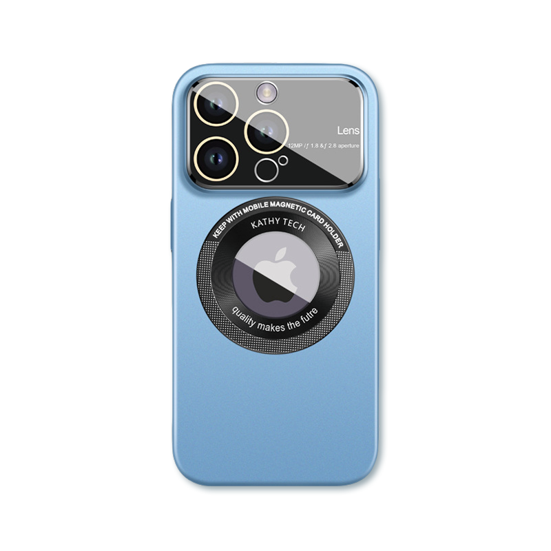 Large Window iPhone Case with Lens Protection – Anti-Fingerprint Full-Body Drop Cover