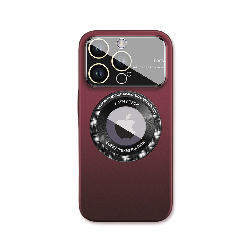 Large Window iPhone Case with Lens Protection – Anti-Fingerprint Full-Body Drop Cover