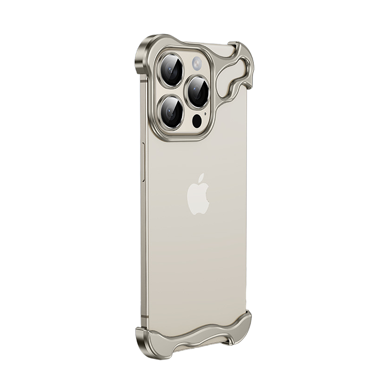 iPhone 17 Asymmetric Metal Edge Naked Feel Case – Premium Protection Redefined
