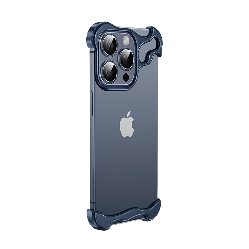 iPhone 17 Asymmetric Metal Edge Naked Feel Case – Premium Protection Redefined
