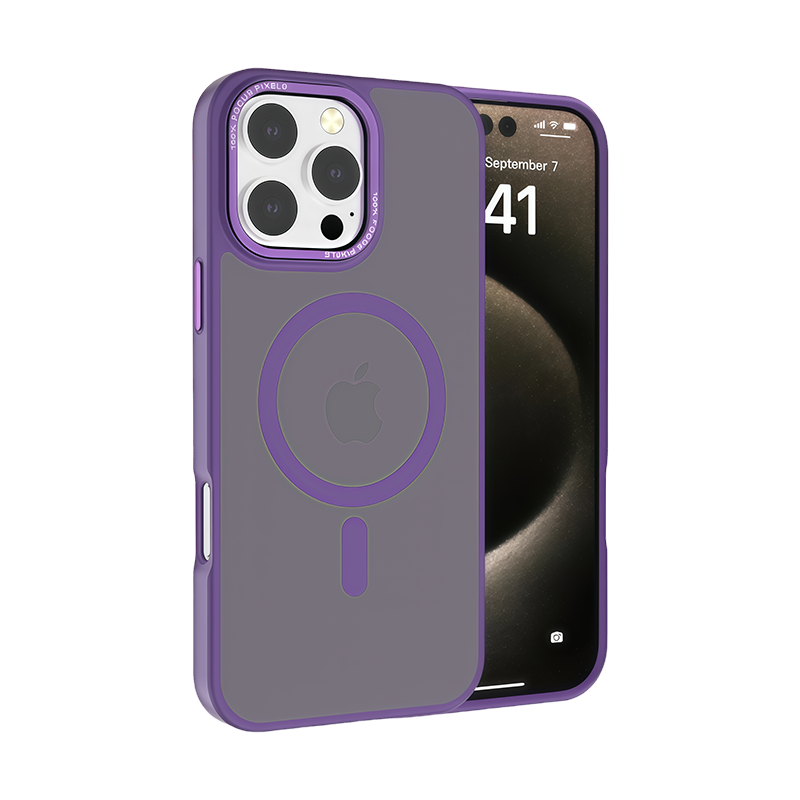 Frosted Magnetic Drop-proof iPhone Case