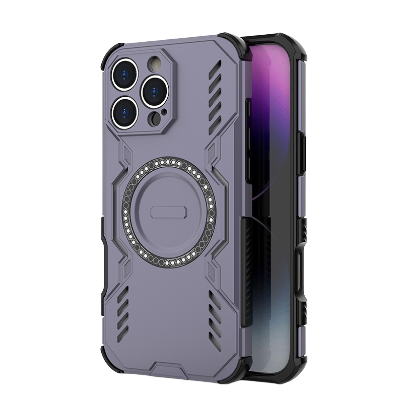 Mecha Magnetic Case – Strong Grip, Lasting Colors, Full Protection
