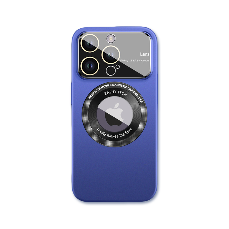 Large Window iPhone Case with Lens Protection – Anti-Fingerprint Full-Body Drop Cover