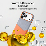 iPhone 17 Pro Max Fabric Vegan Leather MagSafe Case JOYKASE
