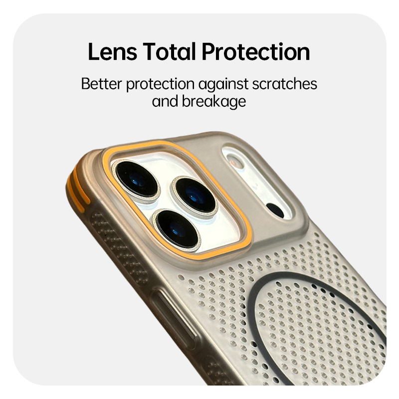 Magnetic Breathable Case for iPhone 17 Series  Four-Corner Drop Protection 【Pre-Sale】
