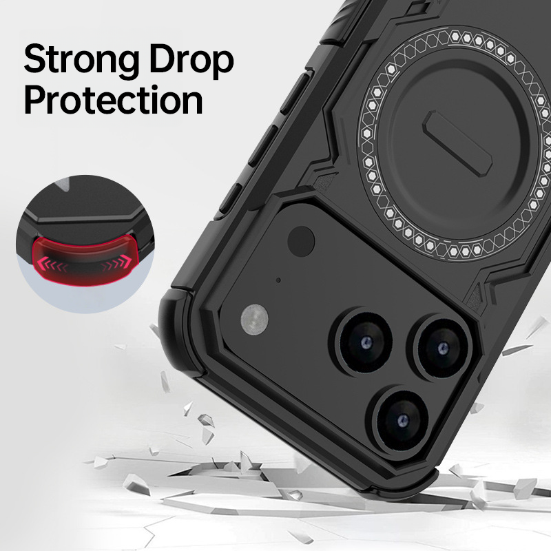 Mecha Magnetic Case – Strong Grip, Lasting Colors, Full Protection