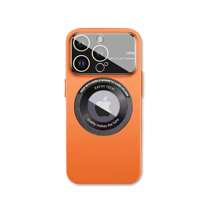 Large Window iPhone Case with Lens Protection – Anti-Fingerprint Full-Body Drop Cover