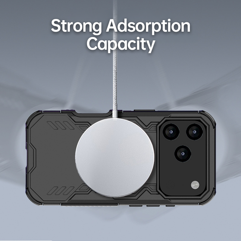 Mecha Magnetic Case – Strong Grip, Lasting Colors, Full Protection