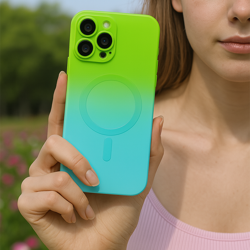 Color Your Day – JOYKASE Gradient MagSafe Case for iPhone