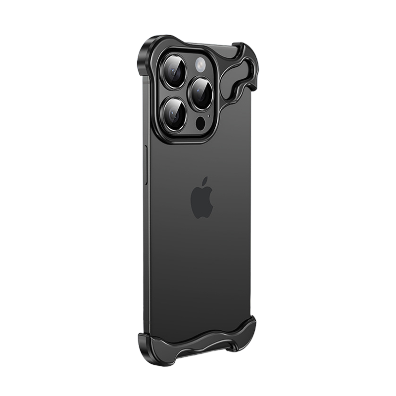 iPhone 17 Asymmetric Metal Edge Naked Feel Case – Premium Protection Redefined