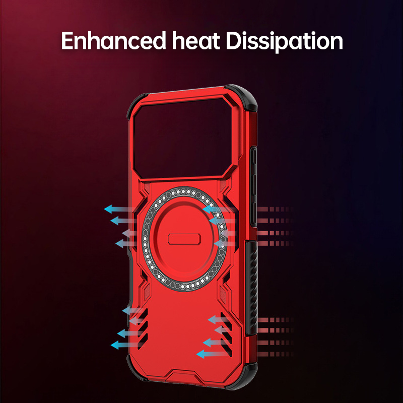 Mecha Magnetic Case – Strong Grip, Lasting Colors, Full Protection