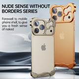 iPhone 17 Asymmetric Metal Edge Naked Feel Case – Premium Protection Redefined