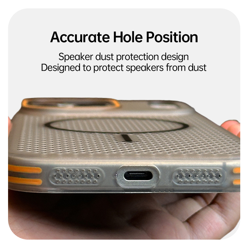 Magnetic Breathable Case for iPhone 17 Series  Four-Corner Drop Protection 【Pre-Sale】