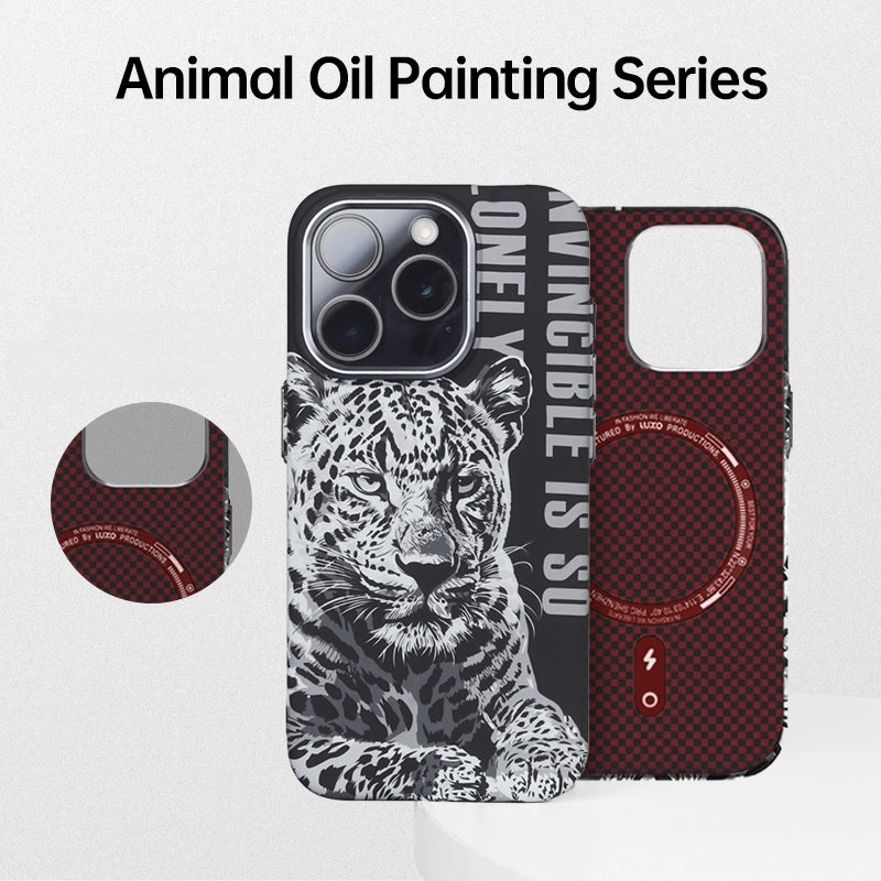 Animal Series Magnetic Phone Case — Smooth Grip, Strong Hold, Full Protection