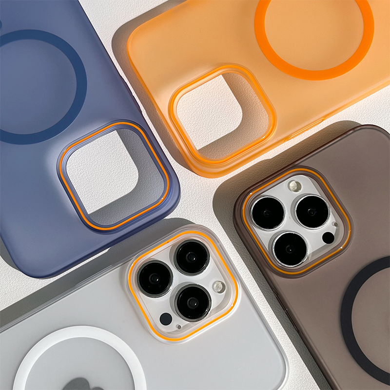 Frosted Skin-Feel Textured Magnetic Phone Case for Apple iPhone 17 & iPhone 16