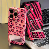 Luxe Mirror iPhone Case with Hidden Kickstand - Multi-Functional Beauty & Tech Fusion
