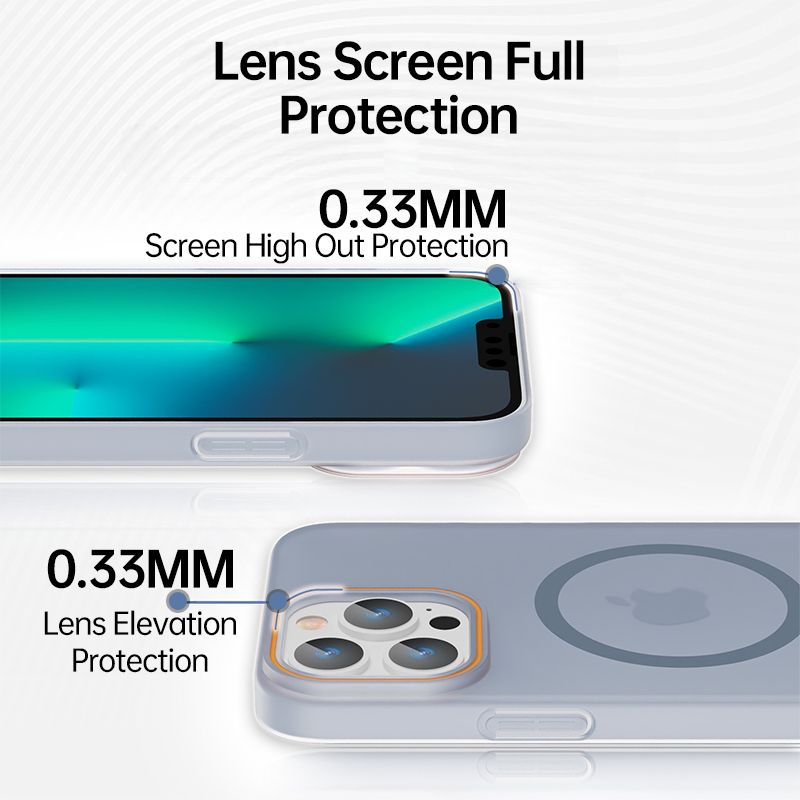 Frosted Skin-Feel Textured Magnetic Phone Case for Apple iPhone 17 & iPhone 16