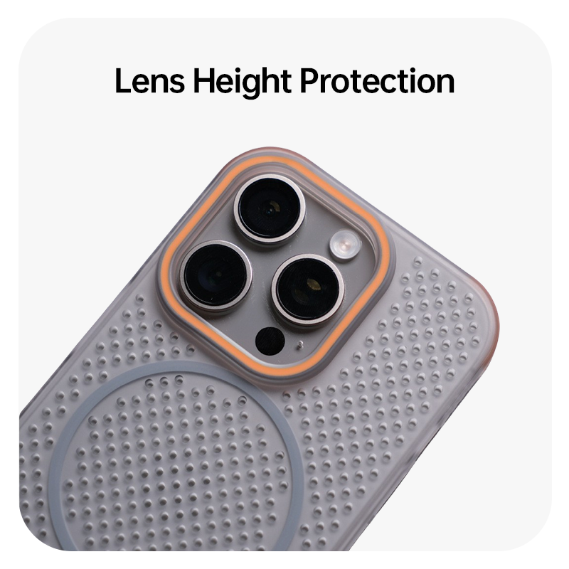 Slim Heat-Dissipating Clear MagSafe Case For iPhone 16 Pro Max JOYKASE