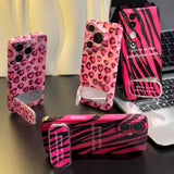 Luxe Mirror iPhone Case with Hidden Kickstand - Multi-Functional Beauty & Tech Fusion