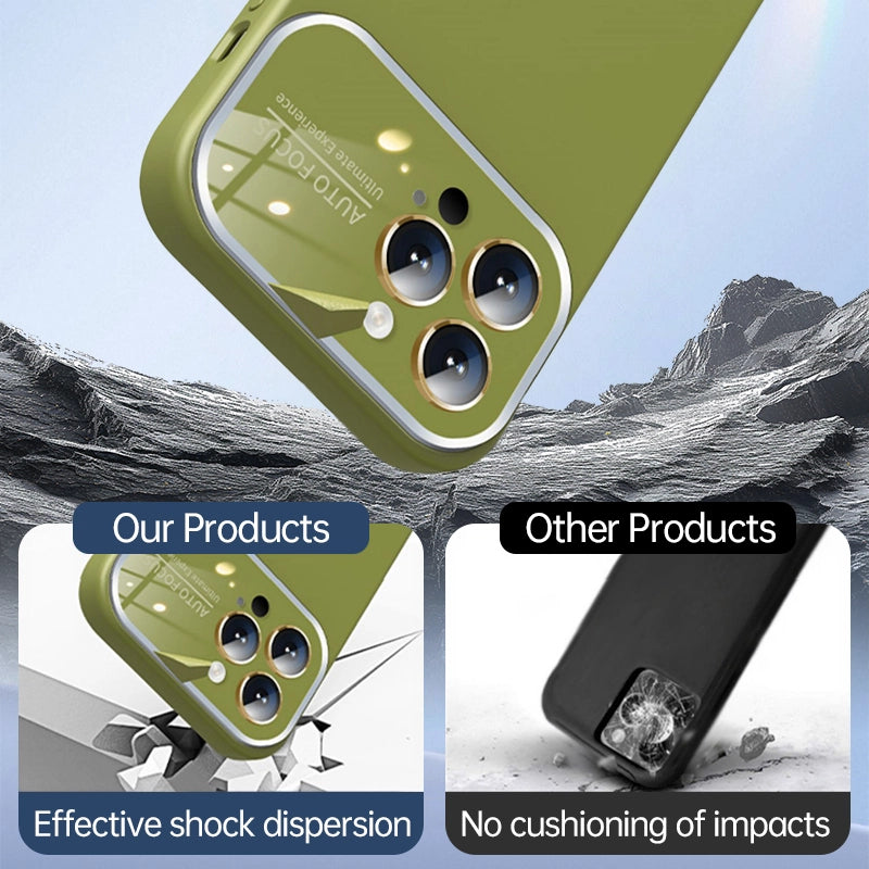 Minimalist iPhone Case Sleek Grip, Full Camera Protection