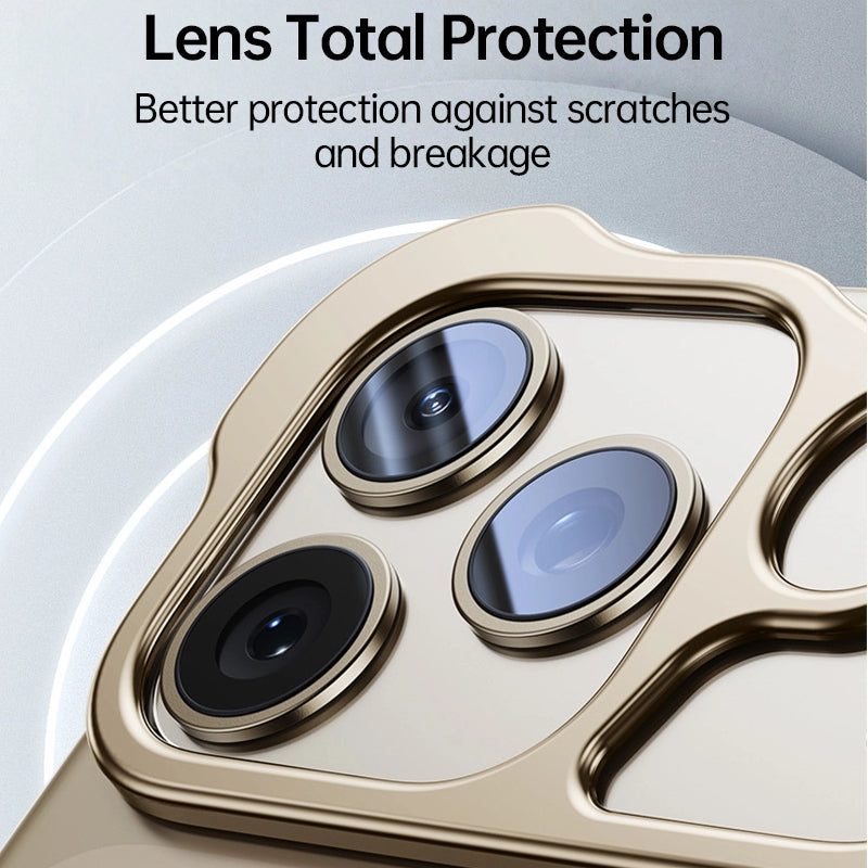 iPhone 17 Asymmetric Metal Edge Naked Feel Case – Premium Protection Redefined