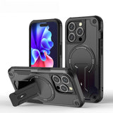 MagSafe Hidden Stand Armor Case for iPhone Series