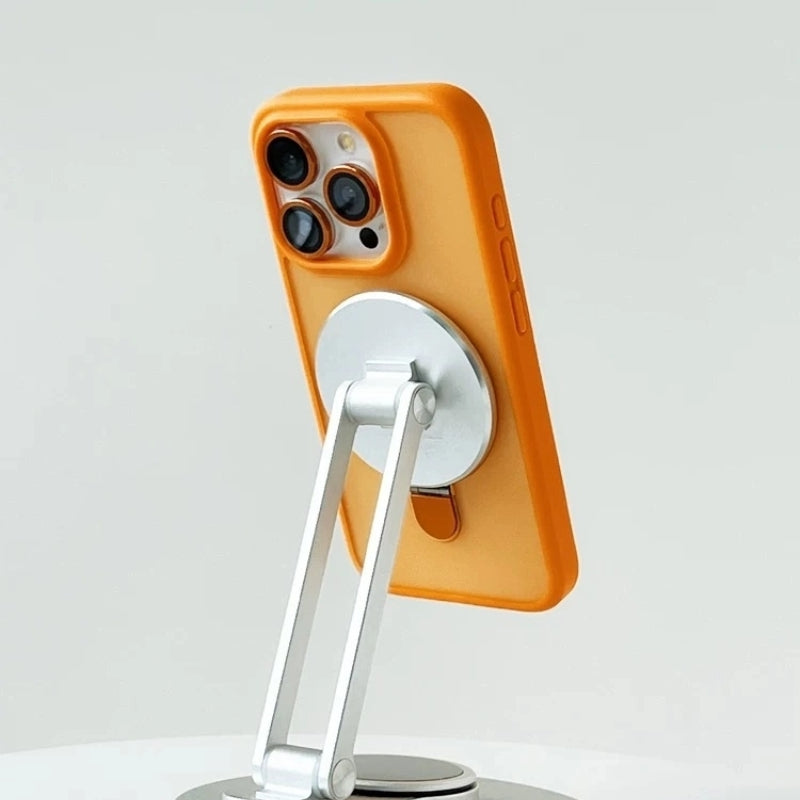 Matte MagSafe iPhone Case with Kickstand – Shockproof, Anti-Fingerprint