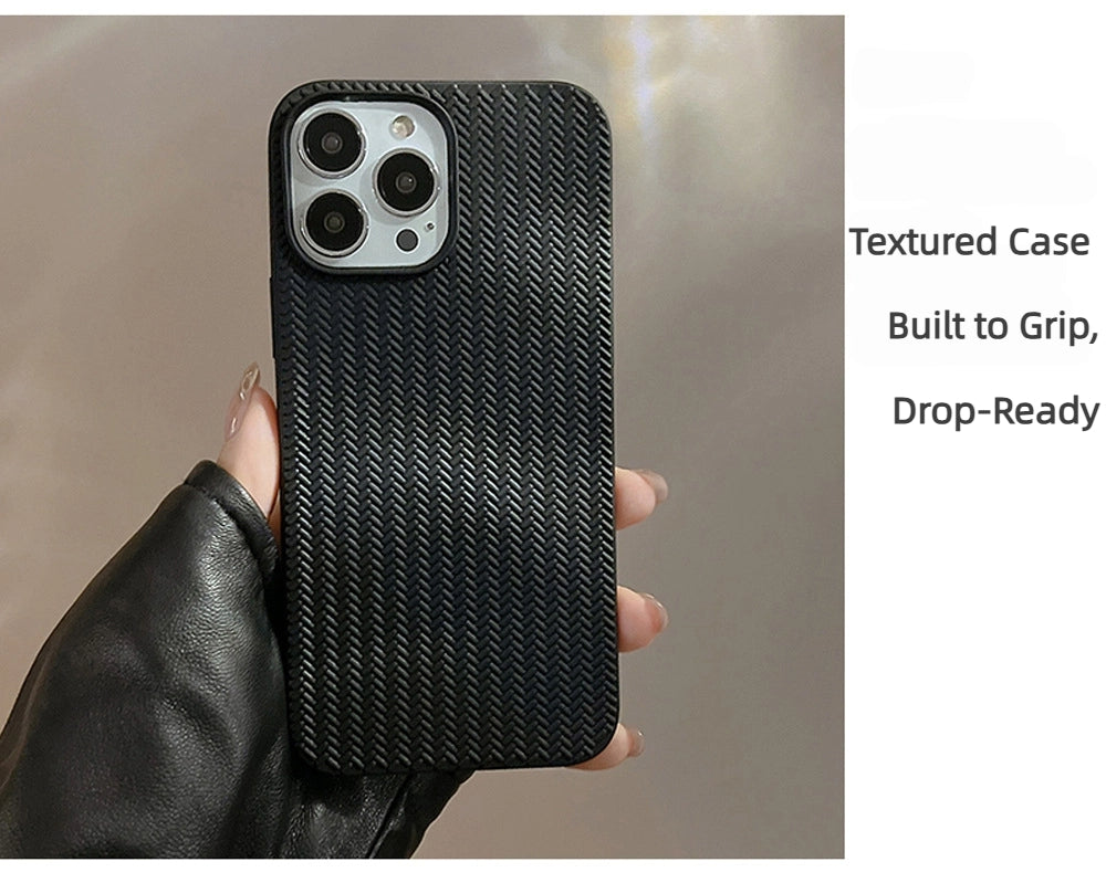 Slim Woven Case – Grip in Style, Guard with Ease
