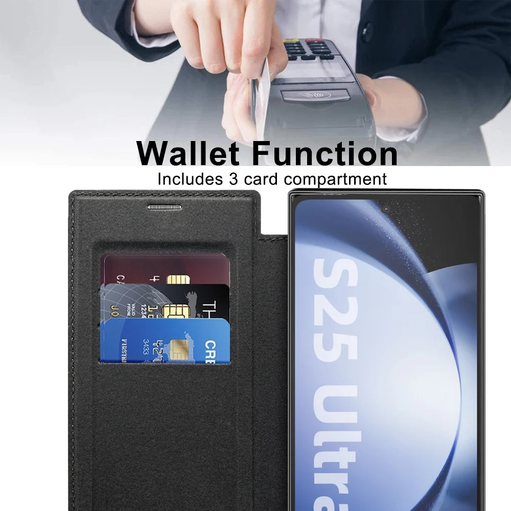 All Inclusive Wallet Magnetic Phone Case