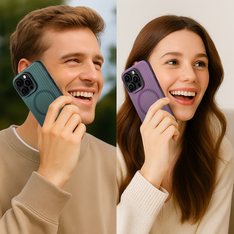 MagSafe Matte Couple Series iPhone Case