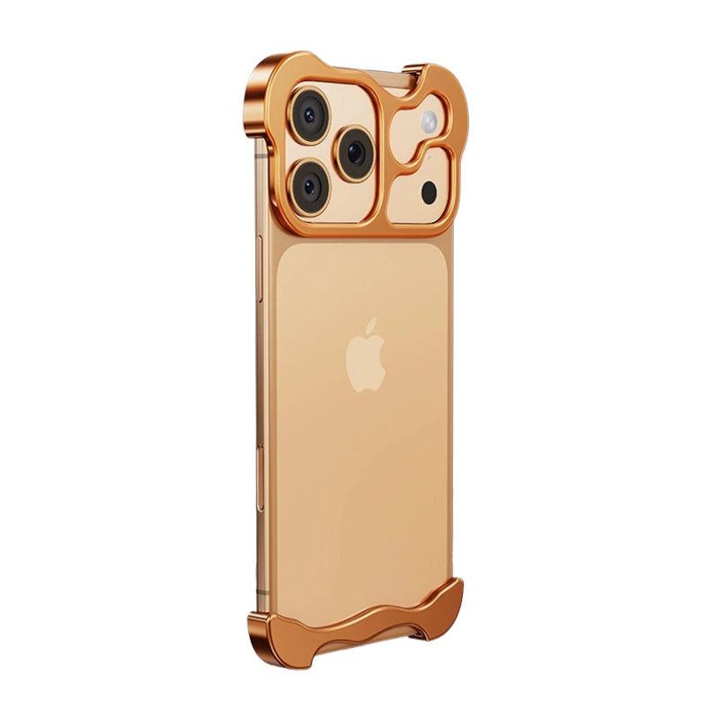 iPhone 17 Asymmetric Metal Edge Naked Feel Case – Premium Protection Redefined