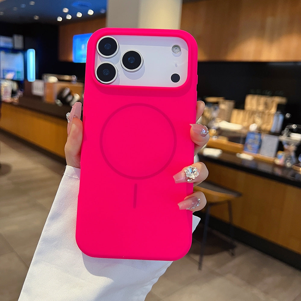 JOYKASE SmoothGrip Magnetic Silicone Case for iPhone 17 Pro Max
