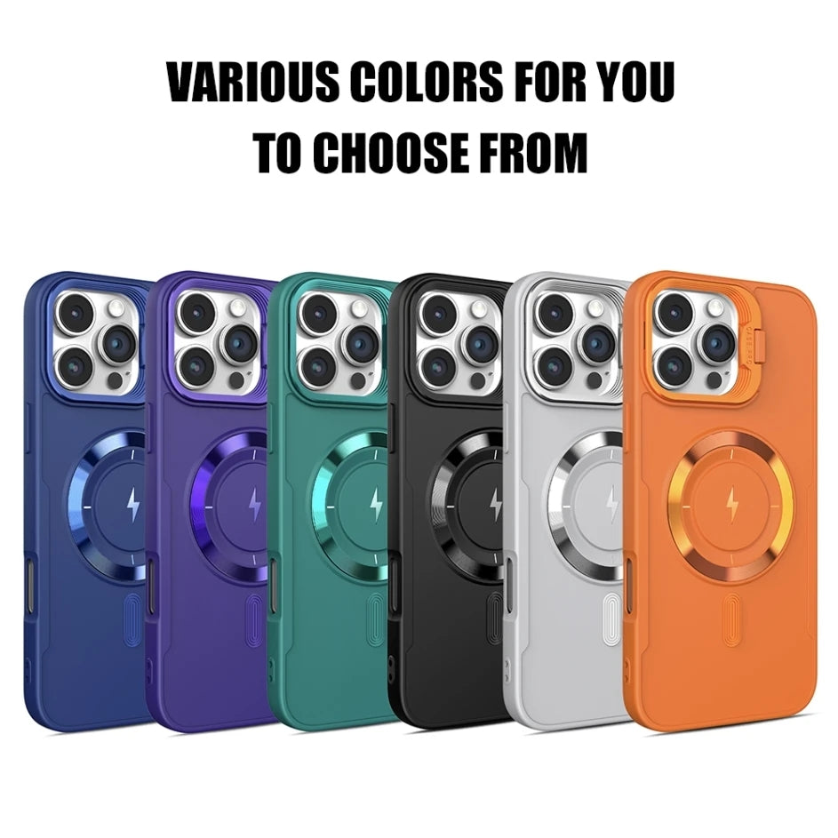 Magnetic Lens Mount for Apple iPhone 17 Pro Max Premium Phone Case