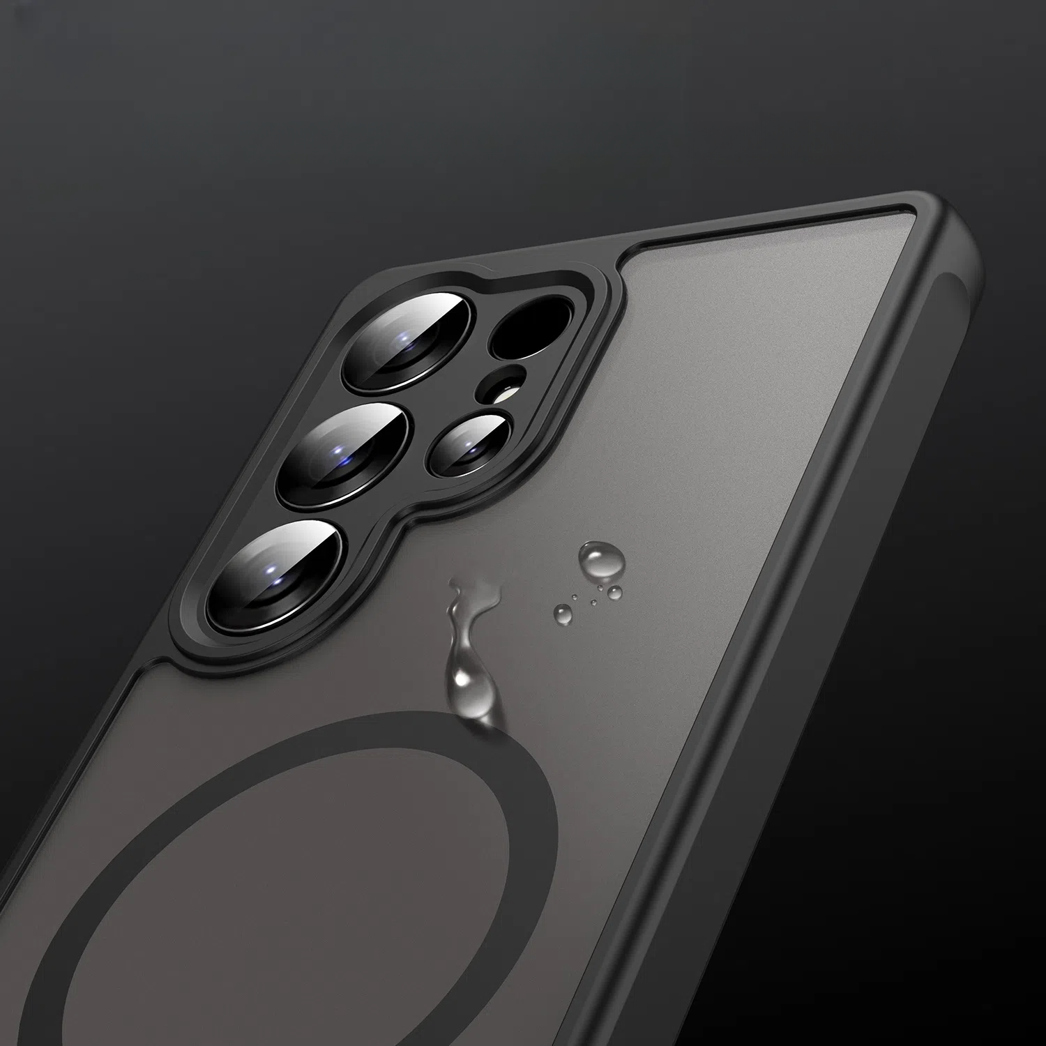 Sleek Magnetic Grip Case