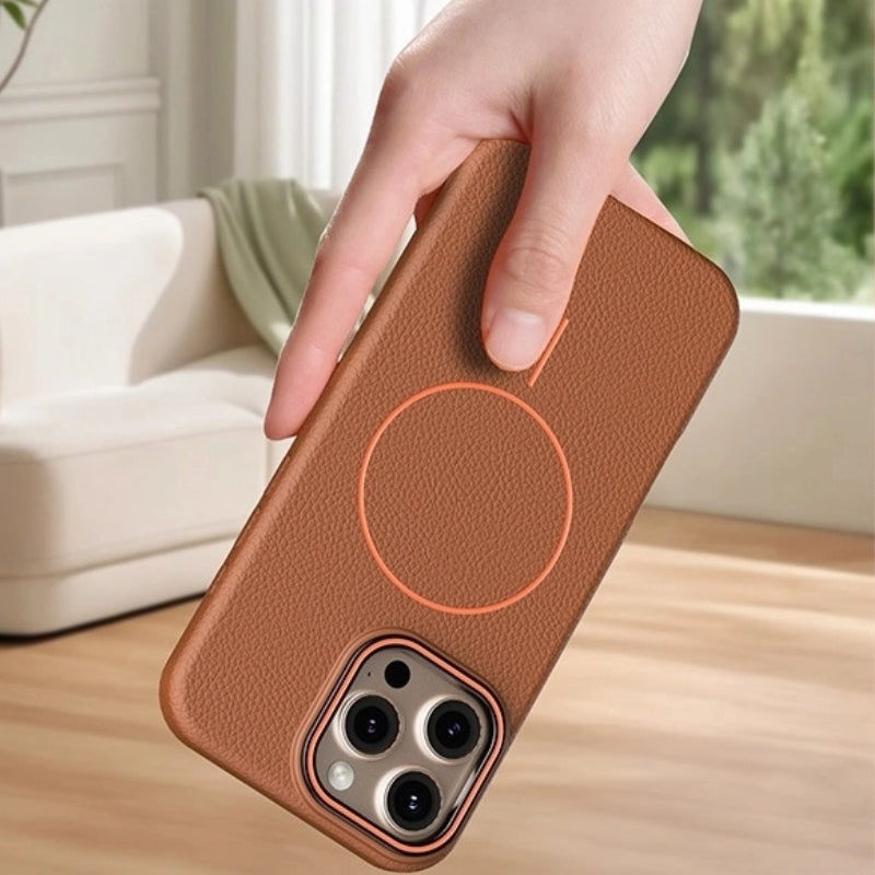 Vintage MagSafe Case in Eco Leather – Style Meets Function