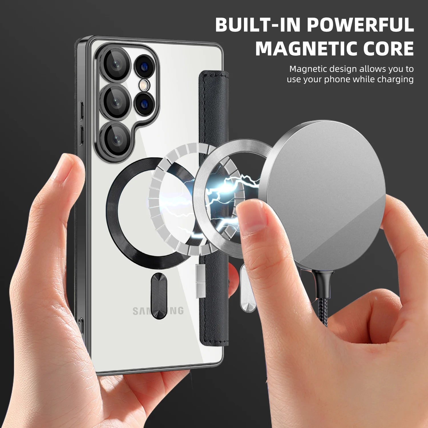 All Inclusive Wallet Magnetic Phone Case