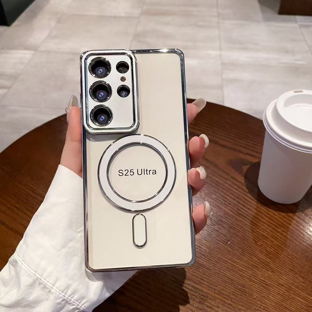 Magnetic Transparent Soft Case – Shockproof