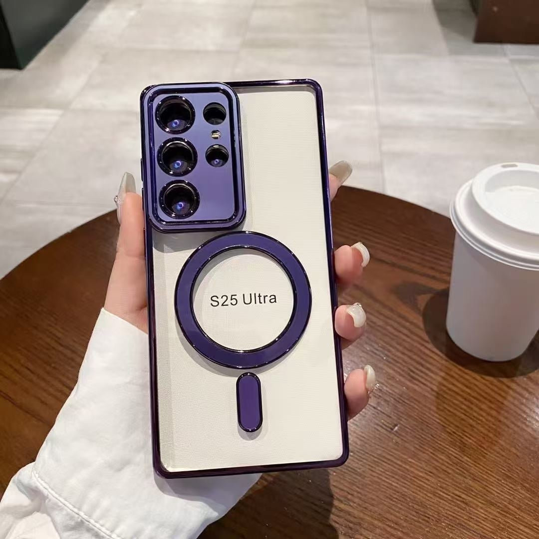 Magnetic Transparent Soft Case – Shockproof