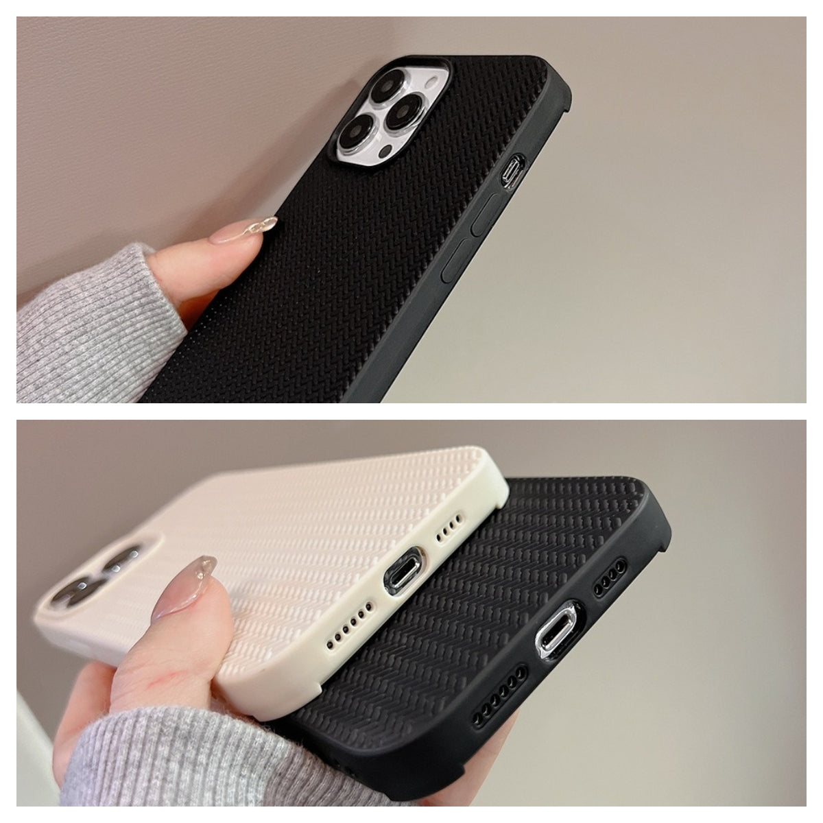 Slim Woven Case – Grip in Style, Guard with Ease