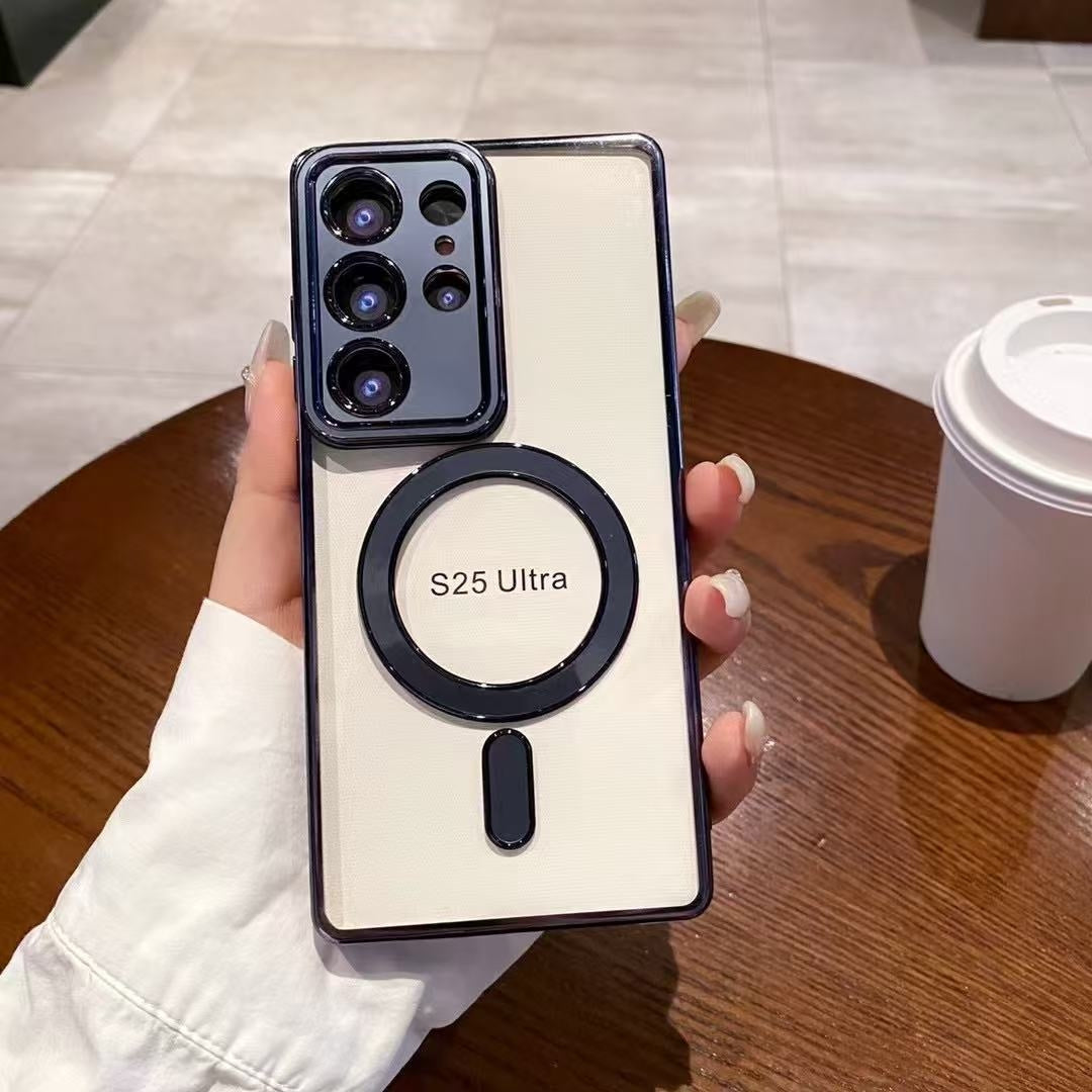 Magnetic Transparent Soft Case – Shockproof