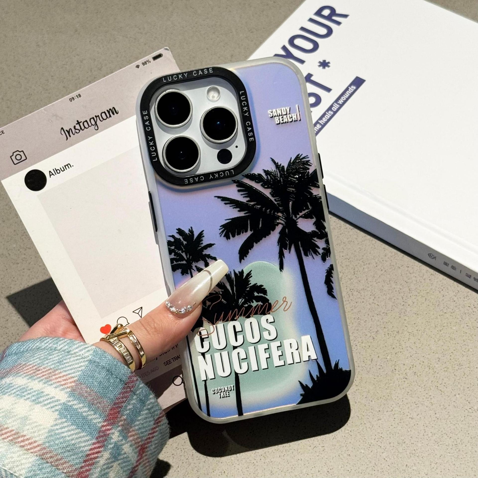 Summer Shine | Holographic Matte Shockproof Case