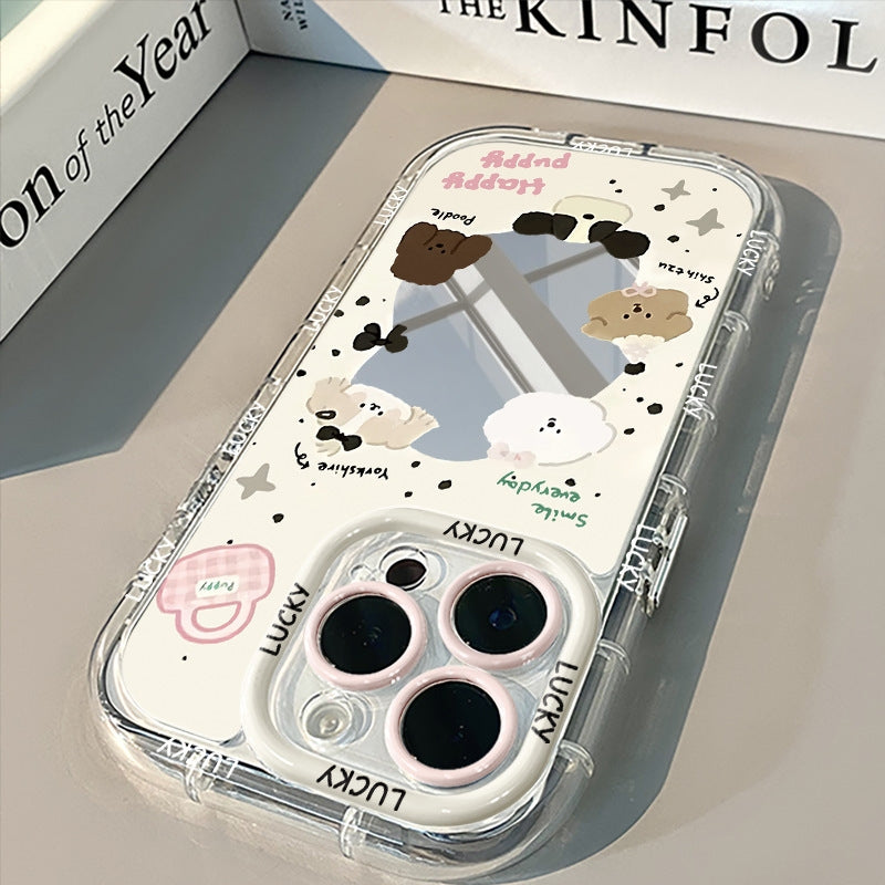 Mirror-Back Cute Phone Case – Pick Your Pet, Protect in Style