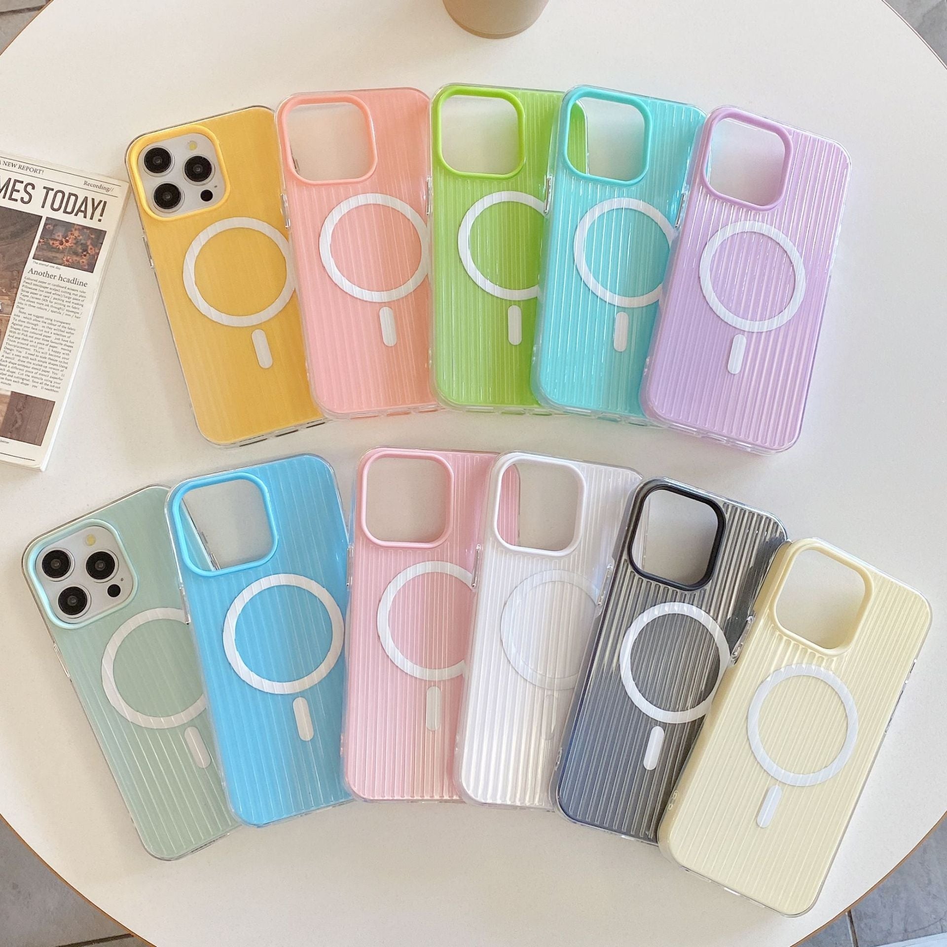 Minimalist iPhone Case with MagSafe – Slim & Protective Design