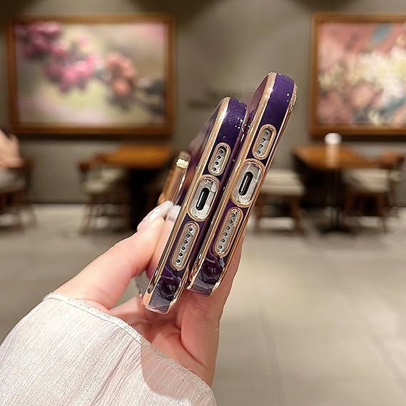 Cute magnetic case with wavy edges