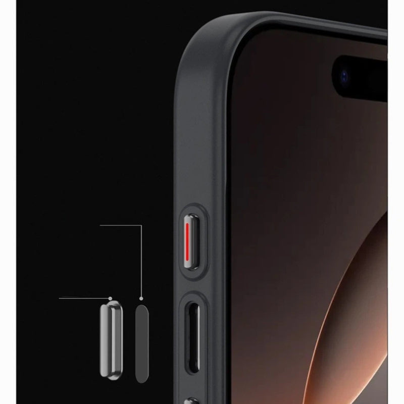 iPhone Case with 360° Rotating Stand – Magnetic, Slim, Premium.