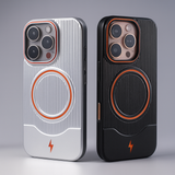 MagSafe Shockproof iPhone Case – Corrugated Matte Texture, Full-Body Protection