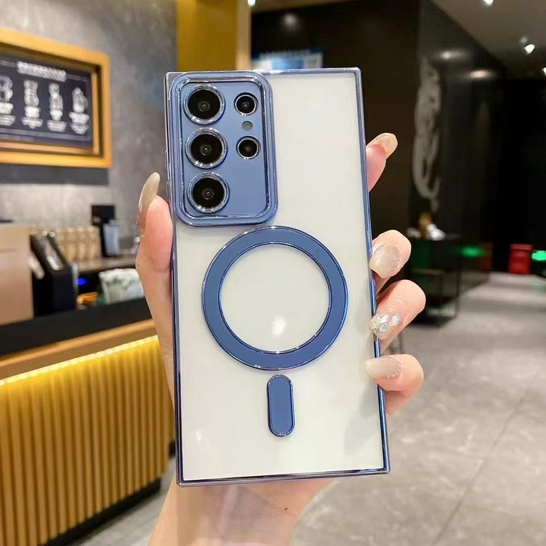 Magnetic Transparent Soft Case – Shockproof